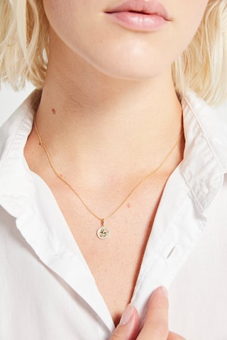 Pendentif Lion Or jaune