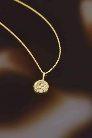 Pendentif Astro Lisse Sagittaire Or jaune