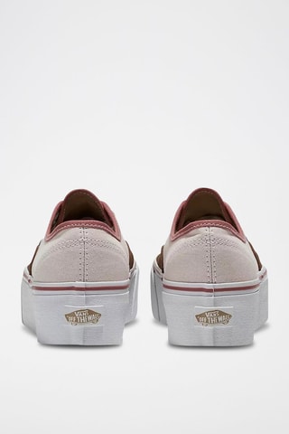 Tennis plateformes Authentic Stackform - Marron et beige