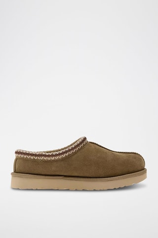 Chaussons en nubuck Tasman - Kaki
