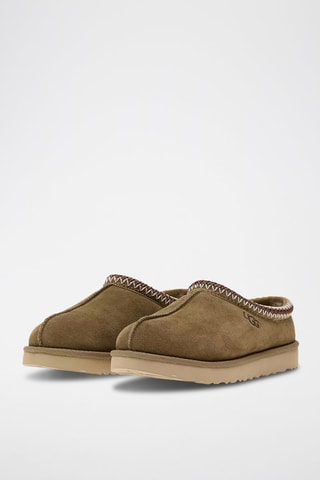 Chaussons en nubuck Tasman - Kaki