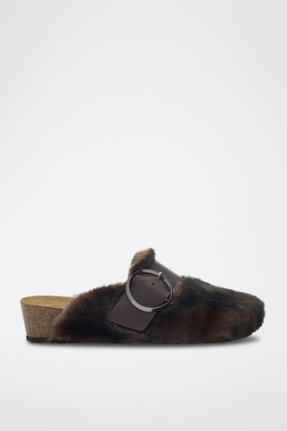 Chaussons Monique Marron