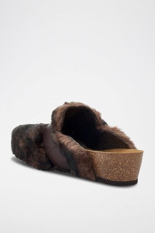 Chaussons Monique Marron