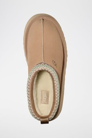 Chaussons plateformes en nubuck W Tazz - Beige clair