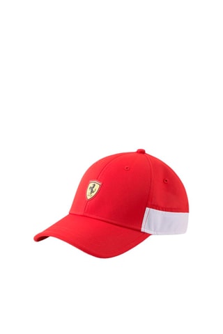 Casquette Ferrari Race - 
Rouge et blanc