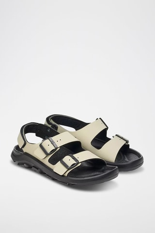 Sandales en cuir Mogami Terre - Beige