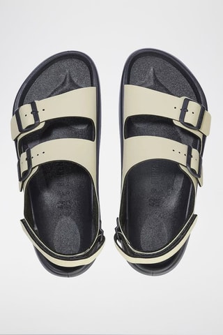 Sandales en cuir Mogami Terre - Beige