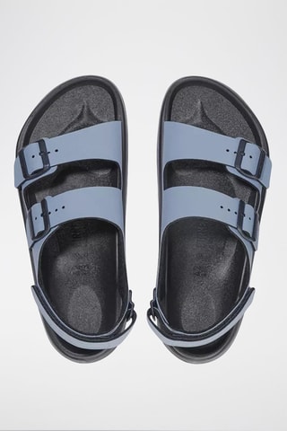Sandales en cuir Mogami Terre - Bleu clair