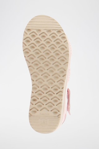 Sandales plateformes en cuir Goldenstar - Rose