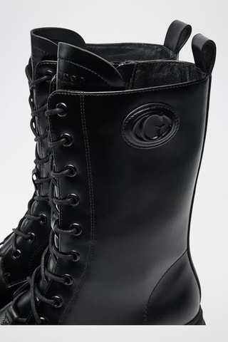 Bottes en cuir Anita - Noir