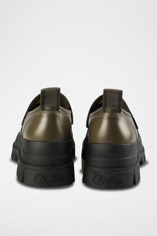 Mocassins plateformes Aspha Loafer - Kaki