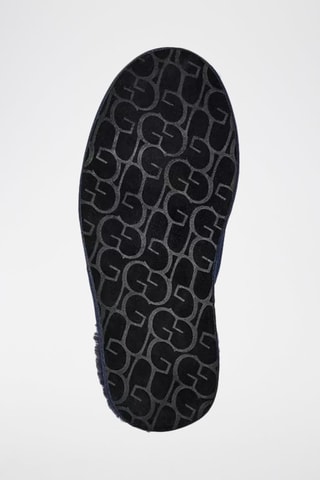 Pantoufles en nubuck Scuff - Bleu marine