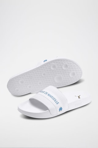 Claquettes OM Blanc