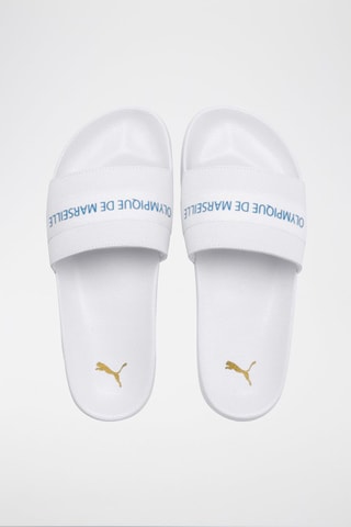 Claquettes OM Blanc