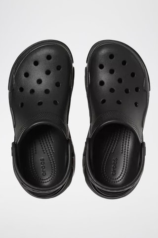Sabots plateformes Bubble Crush Clog - Noir