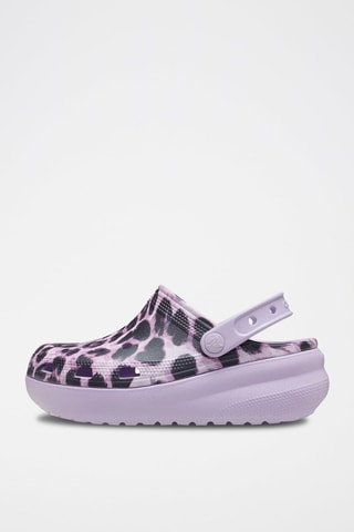 Sabots plateformes Classic Clog 
Violet et noir