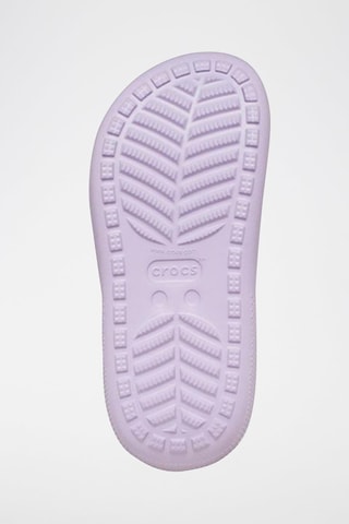 Sabots plateformes Classic Clog 
Violet et noir