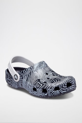 Sabots Classic Bleu marine et gris