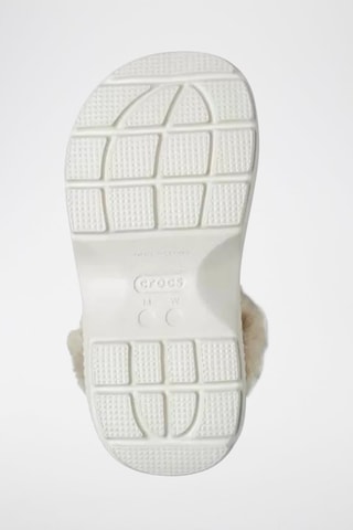Sabots fourrés plateformes Stomp Lined Clog - Blanc