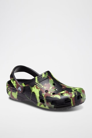 Sabots Classic Noir et vert