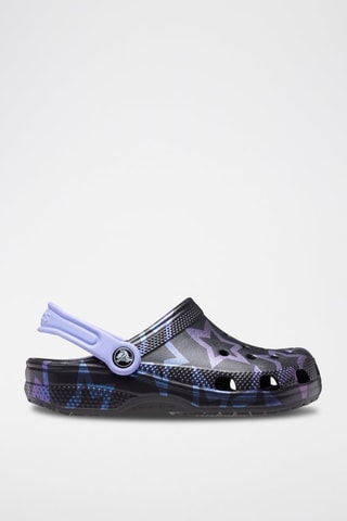 Sabots Classic Disco Dance Party Noir et violet