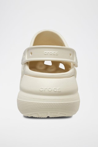 Sabots plateformes Classic Crush Beige