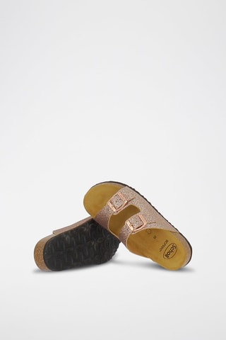 Mules Alex Doré rose