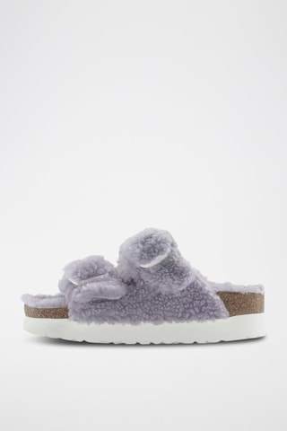Mules plateformes Arizona - Violet