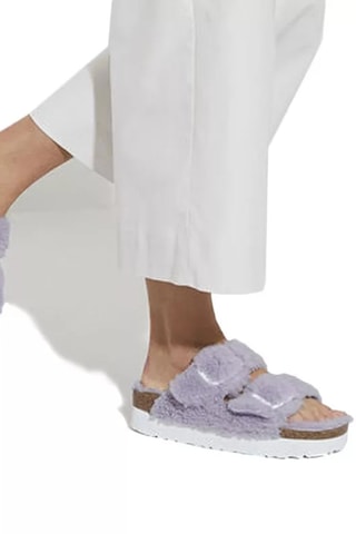 Mules plateformes Arizona - Violet
