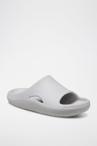 Mules Mellow Recovery Slide Crocs - Gris clair