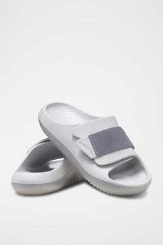 Mules Mellow Luxe Recovery Slide Crocs - Blanc
