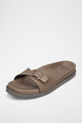 Mules Estelle Kaki