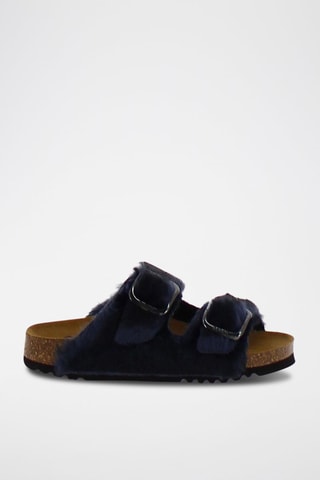 Mules Noelle Bleu marine