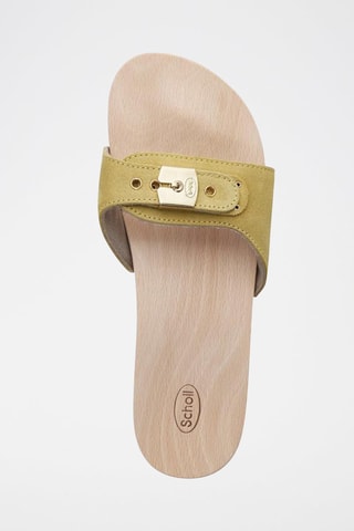Mules en nubuck Pescura Jaune