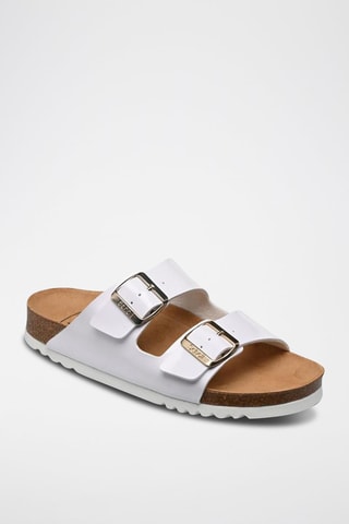 Mules Josephine Blanc