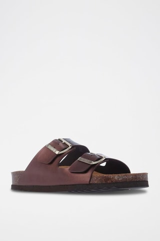 Mules Josephine Bordeaux