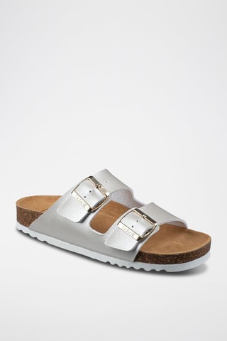 Mules Josephine Argenté