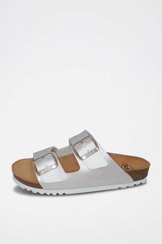 Mules Josephine Argenté