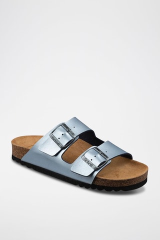 Mules Josephine Argenté