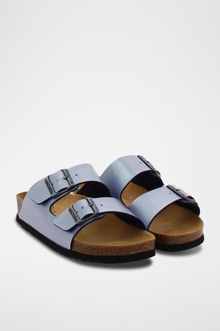 Mules Josephine Argenté