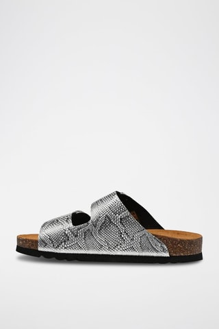 Mules Josephine Argenté