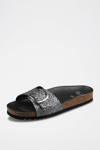 Mules Kathleen Argenté