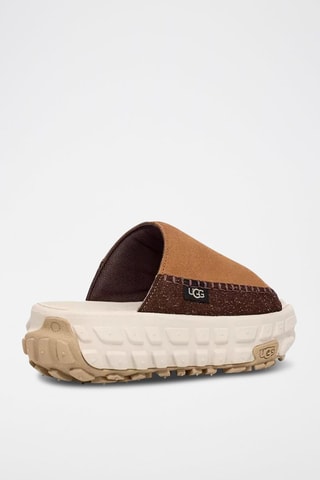 Mules plateformes en cuir Venture Daze UGG - Camel