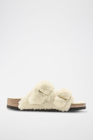 Mules en fourrure d'agneau Arizona - Beige