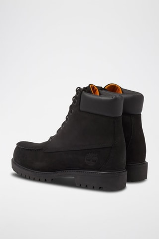 Boots en nubuck 6-Inch Moc Noir