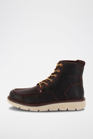 Boots en cuir Covert Marron foncé