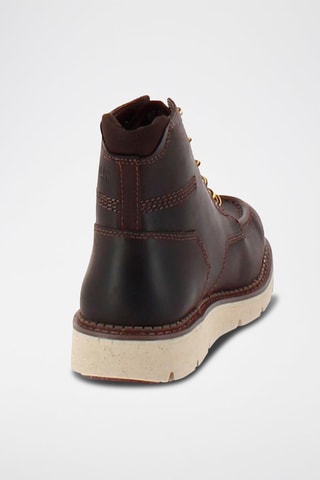 Boots en cuir Covert Marron foncé