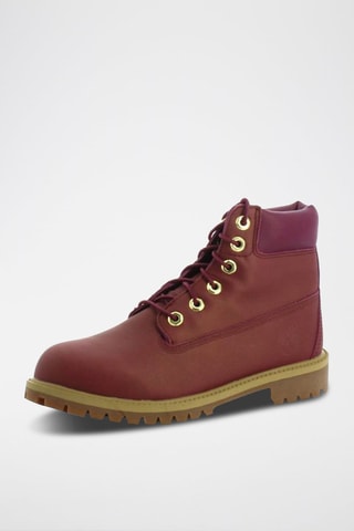 Boots en cuir 6 Inch Premium Bordeaux