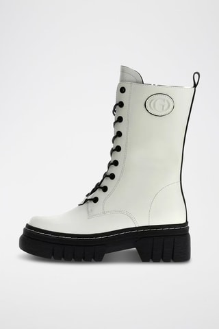 Bottines en cuir Anita - Blanc
