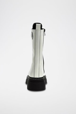 Bottines en cuir Anita - Blanc